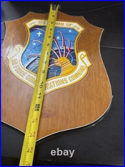 US Air Force Communications Command Plaque AFCC 1961 Comm GP