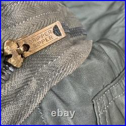 US Air Force Flyers Coveralls Mens Small Regular Green 60s Flight Cold Weather