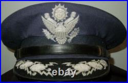 US Air Force Hat USAF GENERAL OFFICER DIRECT BULLION EAGLE Visor Cap Hat