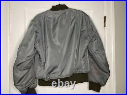 US Air Force Jacket Flying Mens Intermediate Size M MA-1 Korean War