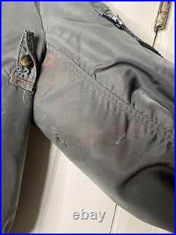 US Air Force Jacket Flying Mens Intermediate Size M MA-1 Korean War