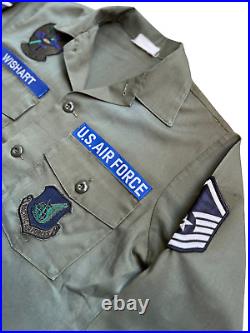 US Air Force OG-507 Shirt Small Regular (70's)