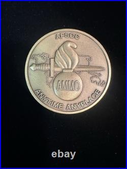 US Air Force Special Operations Command (AFSOC) AC-130 Gunners Coin