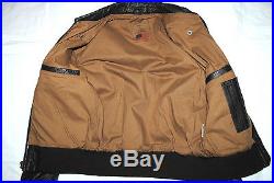 US Air Force USAF Flyers Men's Leather Bomber Type A-2 Jacket Size 34R