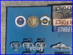 US Air Force USA Military Art Achievement Medal Pin Lot Collection Without Frame