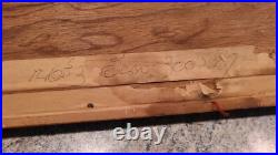 US Air Force Wooden Hand Carved Command Pilot Wings USAF Award Badge Emblem