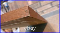 US Air Force Wooden Hand Carved Command Pilot Wings USAF Award Badge Emblem