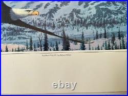 US Air Force art collection H-7 Alaskan Eagles 23wx17H