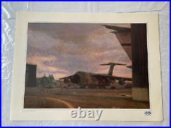 US Air Force fine arts series H-5 galaxy at Dover September 18, 1947 23 Wx17H