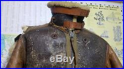 US Army Air Force WWII Leather Flight Bomber Jacket Plus Extras