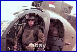 US Army Vietnam HUEY HELICOPTER PILOT USAF FAC AFH-1 FLIGHT HELMET Vtg RARE