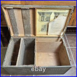 US HQ Ninth Air Force Military FOOT LOCKER Col Stanley H Scott Florida Germany