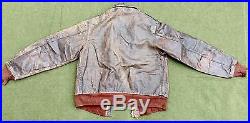 US Original Aero Co Leather Bomber A-2 jacket, size 40, USAF, Army Vintage
