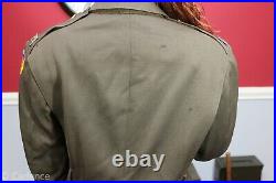 US WW2 8th Air Force Pilot's Uniform Jacket Bullion Wing Picture Name Found J175