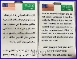 U. S. A. F. LT. COL. COVERALLS 404th COMPOSITE WING, AIR MOBILITY. SAUDIA ARABIA