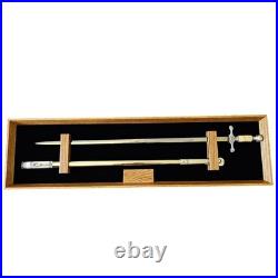 U. S. Air Force Academy Commemorative Sword And Scabbard With Display Case