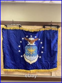 U. S. Air Force Ceremonial Flag WithFringe