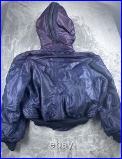 U. S. Air Force N2A Flyers Bomber Jacket XL Vintage Heavy Hooded Parka 50s U. S. Air Force N2A Flyers Bomber Jacket XL Vintage Heavy Hooded Parka 50s