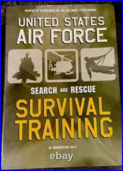 U. S. Air Force Search and Rescue Survival Training Flex Cover Like New