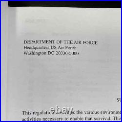 U. S. Air Force Search and Rescue Survival Training Flex Cover Like New