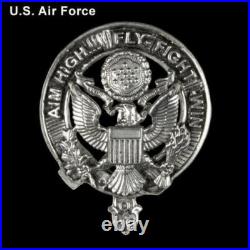 U. S. Air Force Sterling Silver Cap Badge/Brooch