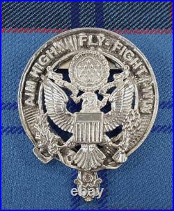 U. S. Air Force Sterling Silver Cap Badge/Brooch