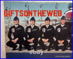U. S. Air Force THUNDERBIRDS Signed 1985 Poster (10) U. S. A. F. Signatures with COA