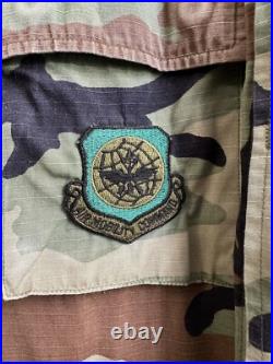 U. S. Air Force Woodland Camo Jacket Air Mobility Command