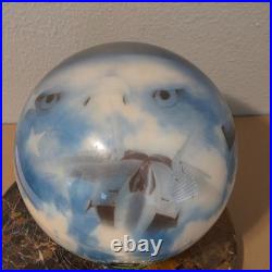 United States AIR FORCE Bowling Ball Brunswick Viz-A-Ball 8 lb. UNDRILLED NEW