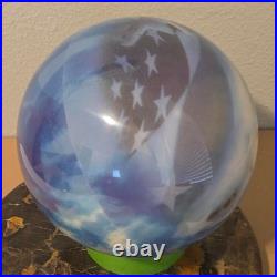 United States AIR FORCE Bowling Ball Brunswick Viz-A-Ball 8 lb. UNDRILLED NEW
