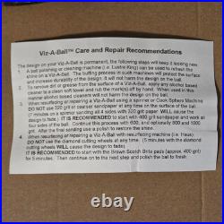 United States AIR FORCE Bowling Ball Brunswick Viz-A-Ball 8 lb. UNDRILLED NEW