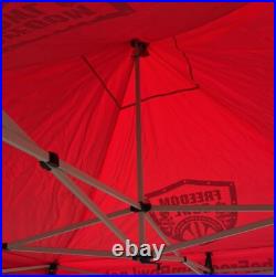United States AIR FORCE Freedom Bowl Tent Approx. 120Long Top of Side 86 Inches
