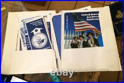 United States Air Force Academy 1976-1977 Catalog Pack BROCHURES +