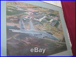 United States Air Force Academy 1983 Official Class Print by Richard Broome S/N
