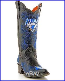 United States Air Force Academy Gameday Cowgirl Boot Pointed Toe Black 9.5 M
