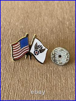United States Air Force Afa Pin Button Pinback Badge Military