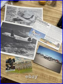 United States Air Force Airplanes USAF 44 Photographs Prof & Personal, Postcards