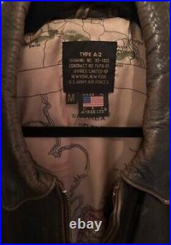 United States Air Force Avirex Limited Type A-2 Leather Jacket