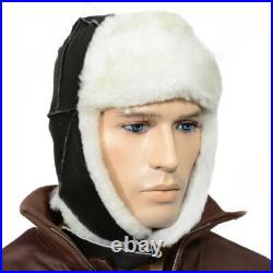 United States Air Force Bomber Pilot Leather Headwear