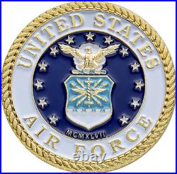 United States Air Force Challenge Coin Prayer 1-Pack (One Coin)