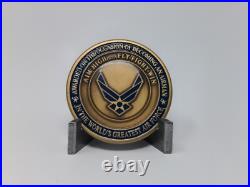 United States Air Force Core Values Challenge Coin Integrity Service 409
