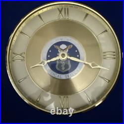 United States Air Force Medical Services Vintage Clock WOODEN Plaque USA