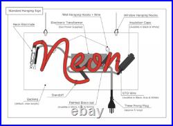 United States Air Force Neon Light Sign Lamp With HD Vivid Printing 24x24