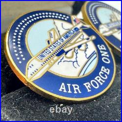 United States Air Force One Presidential Aircraft Cuff Links Pair in Box
