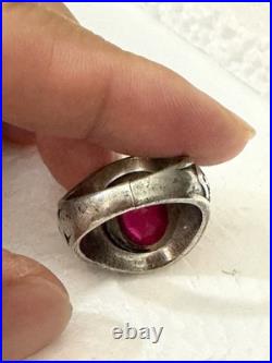 United States Air Force Ring Men's WORLD WAR II Vintage Sterling Silver Sz 8.5