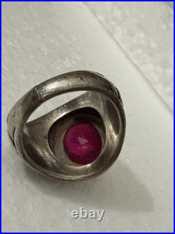United States Air Force Ring Men's WORLD WAR II Vintage Sterling Silver Sz 8.5
