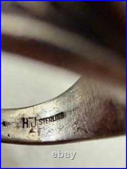 United States Air Force Ring Men's WORLD WAR II Vintage Sterling Silver Sz 8.5