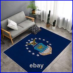 United States Air Force Rug, Special Forces Rug, Customizable Rug, US Army Rug