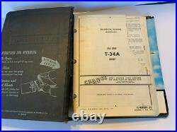 United States Air Force T-34A Technical Manual Maintenance 1957-1958