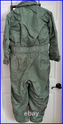 United States Air Force USAF Military Jumpsuit MIL-C-25786 Flying Mens Medium